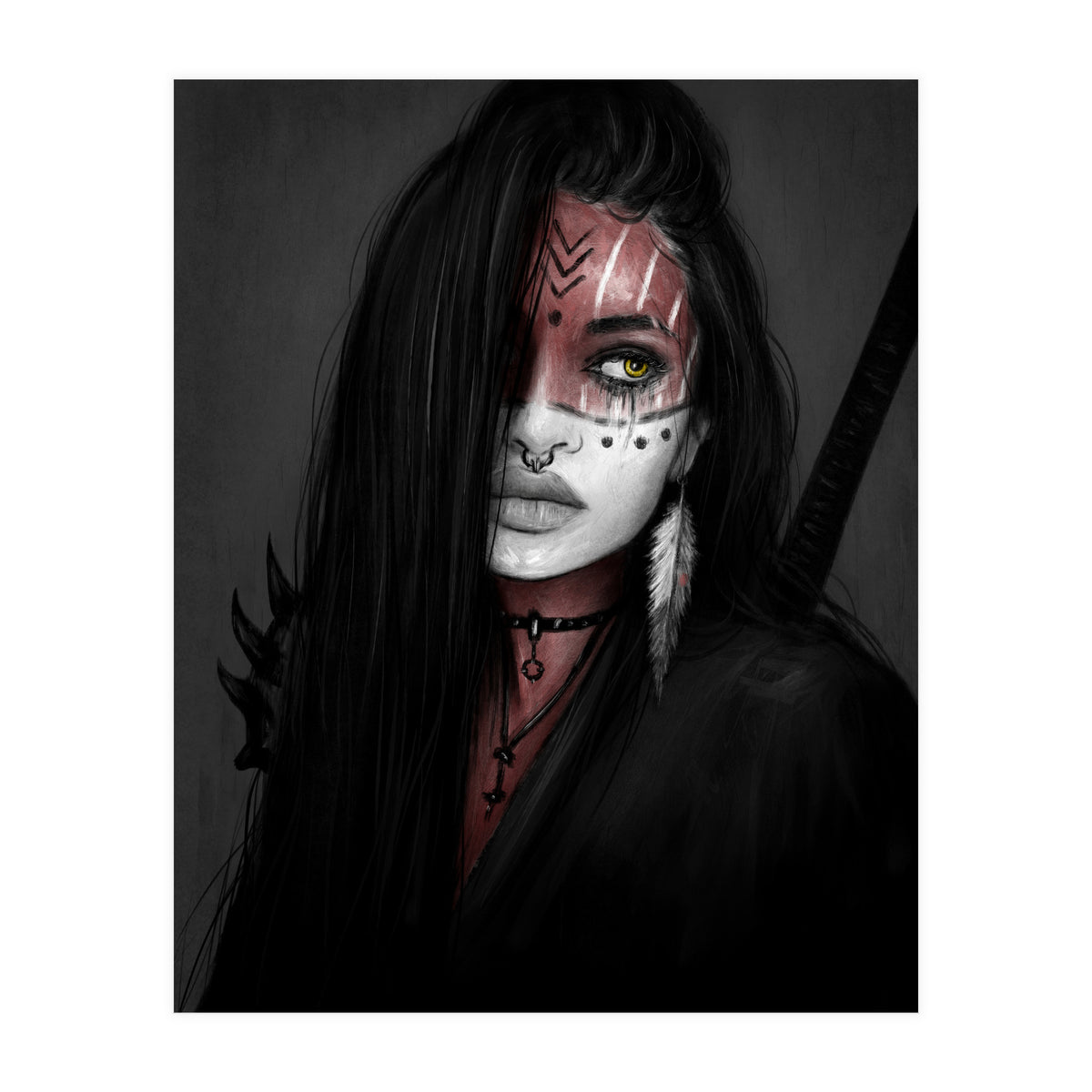 Dressed In Black (Print Only)