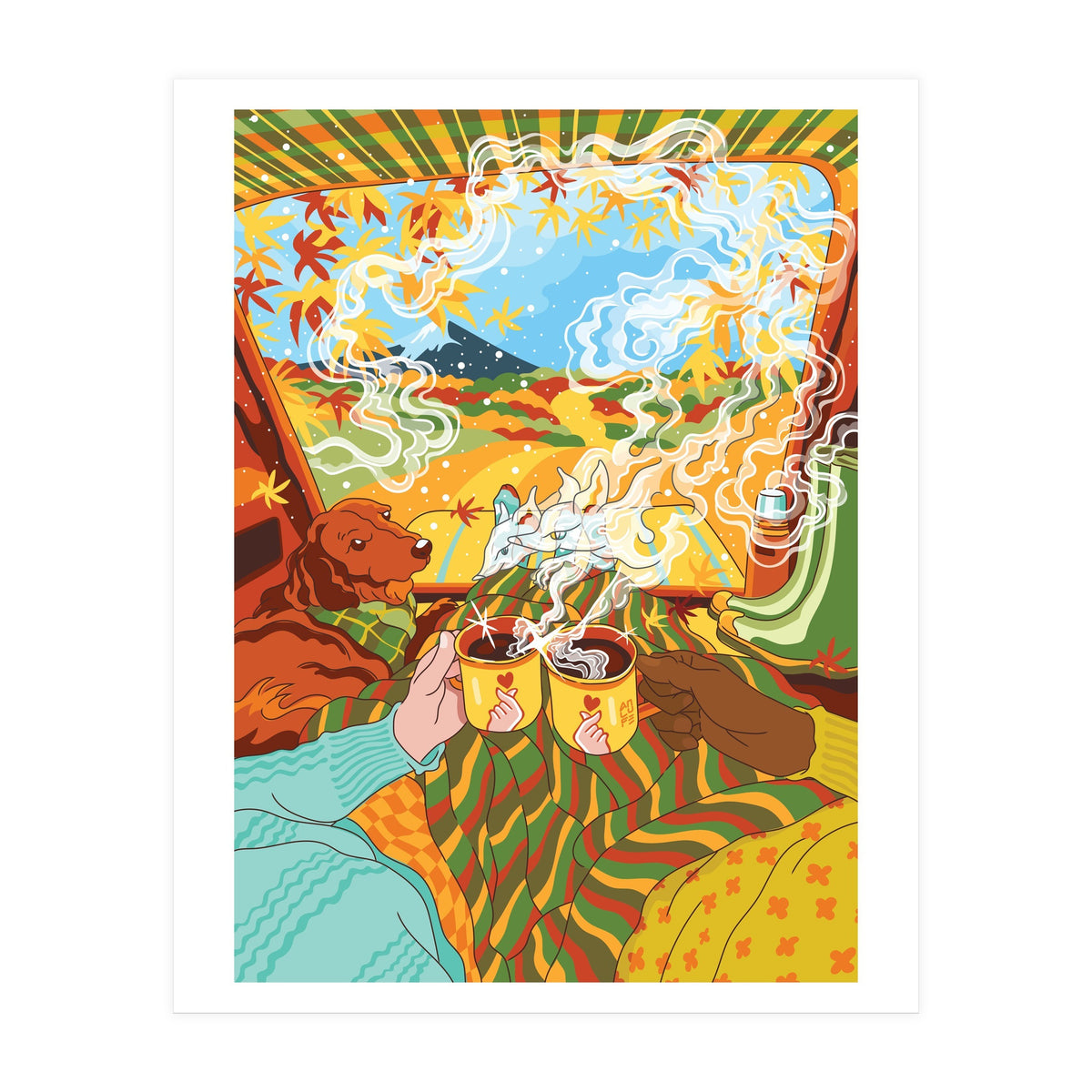 A Foxy Trip (Print Only)