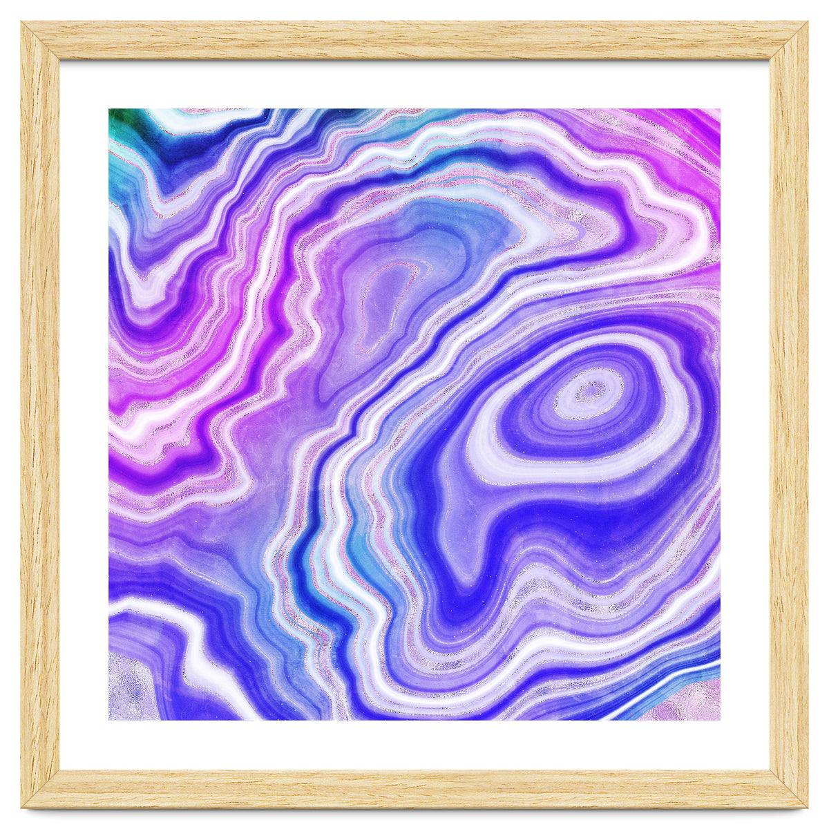 Neon Agate Texture 06