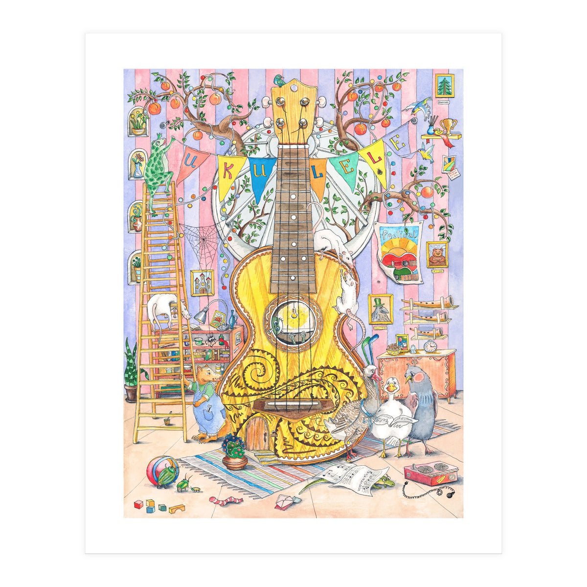 Musical Instruments - Ukulele (Print Only)