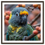 Yellow Headed Amazon Parrot Close Up Portrait thumbnail