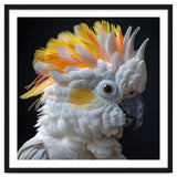 Close Up Of A Cockatoo Parrot With Yellow Crest thumbnail