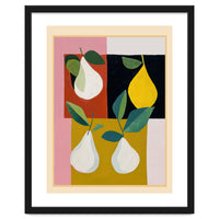 Modern Pears Still Life II