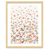 Watercolor Spring Butterflies Apricot thumbnail