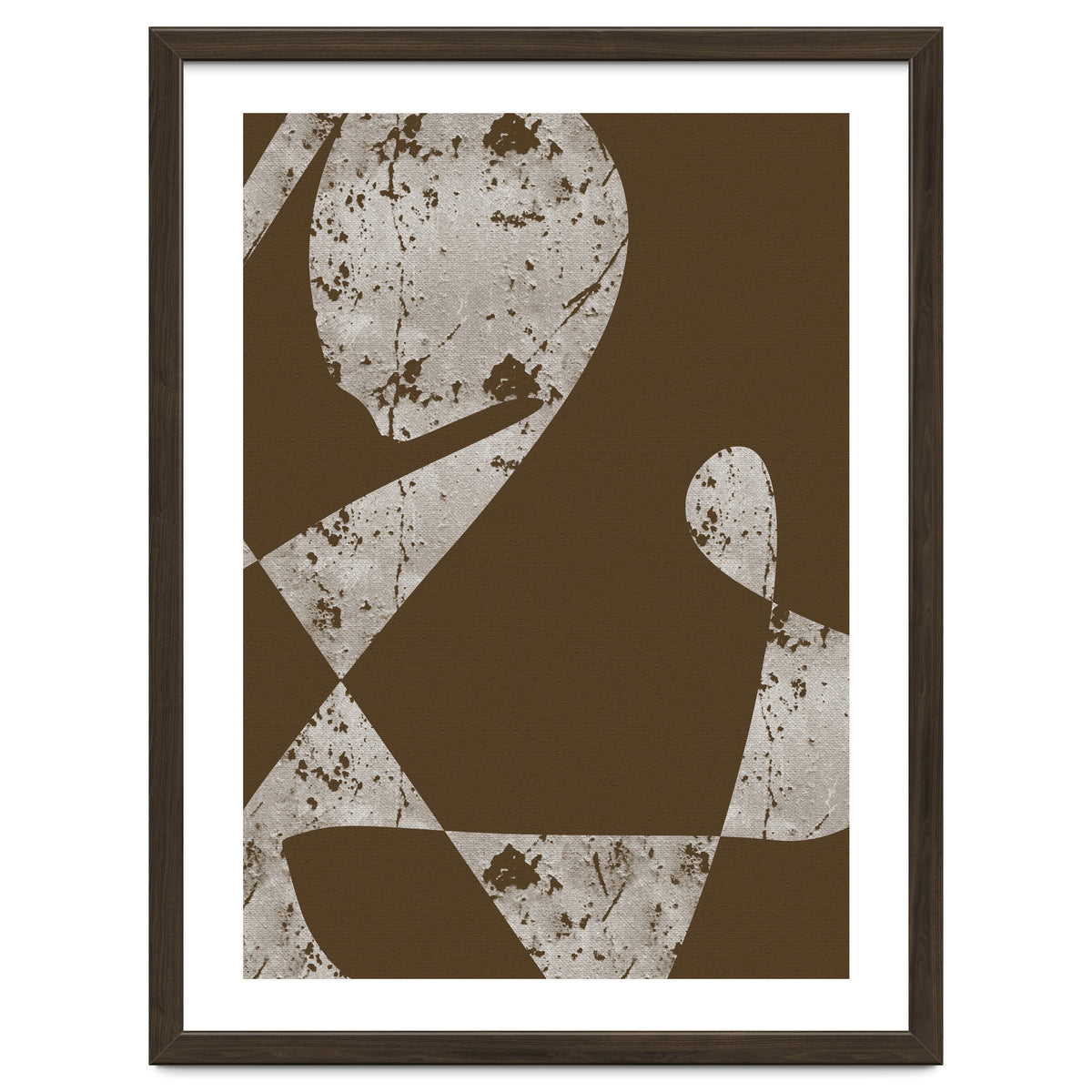 Abstract White Scratch