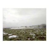Remaining snow in the late summer greenfield - Iceland  (Print Only) thumbnail