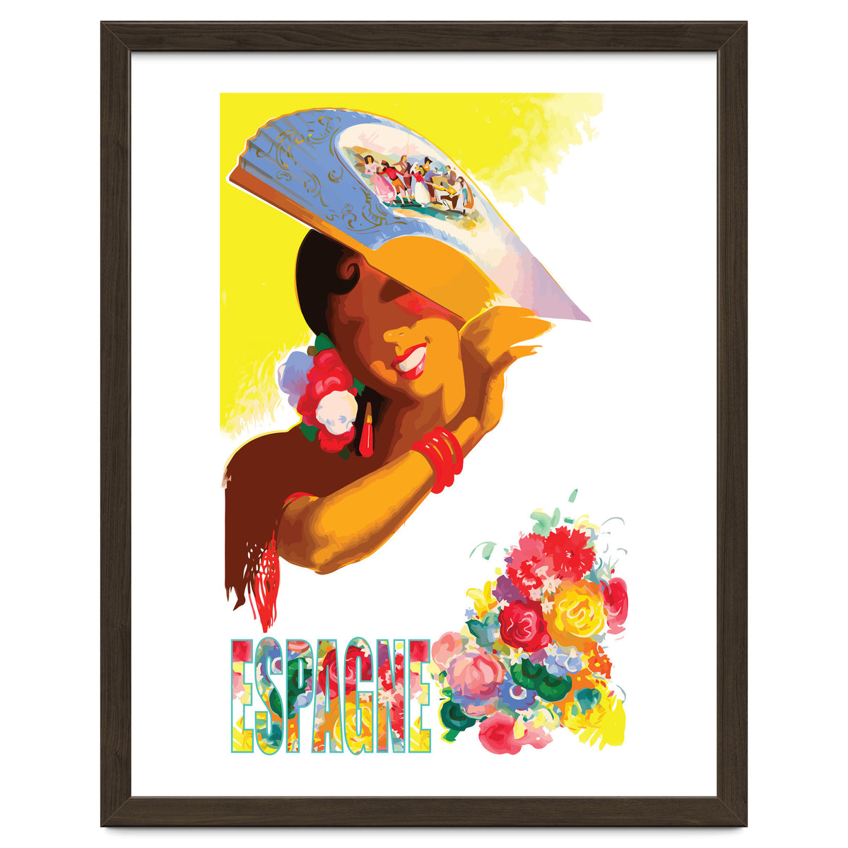 Spain, Woman With a Fan