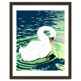 Self Reliance, Swan Birds Painting, Self Esteem Self Love Positivity, Proud Freedom Independence Wildlife Animals thumbnail