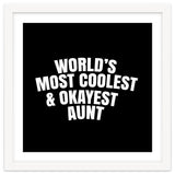 World's most coolest and okayest aunt thumbnail