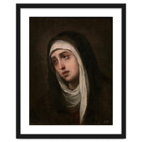 Bartolomé Esteban Murillo / 'Mater Dolorosa', 1660-1670, Spanish School. VIRGIN MARY.