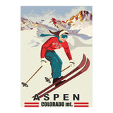 Aspen Ski Girl (Print Only) thumbnail