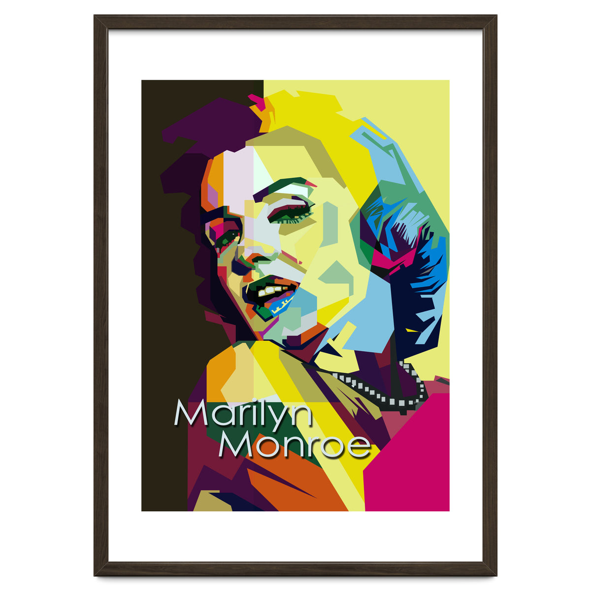 Marilyn Monroe Beauty Actress Pop Art Wpap