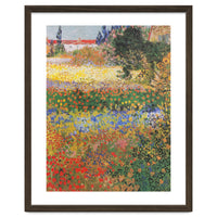 Vincent van Gogh – Flowering Garden – Classic Floral Masterpiece