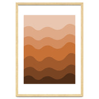 Brown gradient design