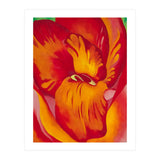 Georgia O’Keeffe – Canna Red and Orange (1926) | Vibrant Modernist Floral Painting in Bold Organic Forms (Print Only) thumbnail