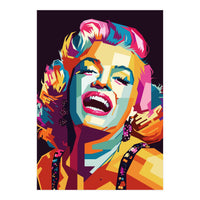 Marilyn Monroe Style WPAP (Print Only)