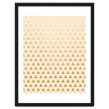 Blush + Gold Triangles #society6 #decor #buyart thumbnail