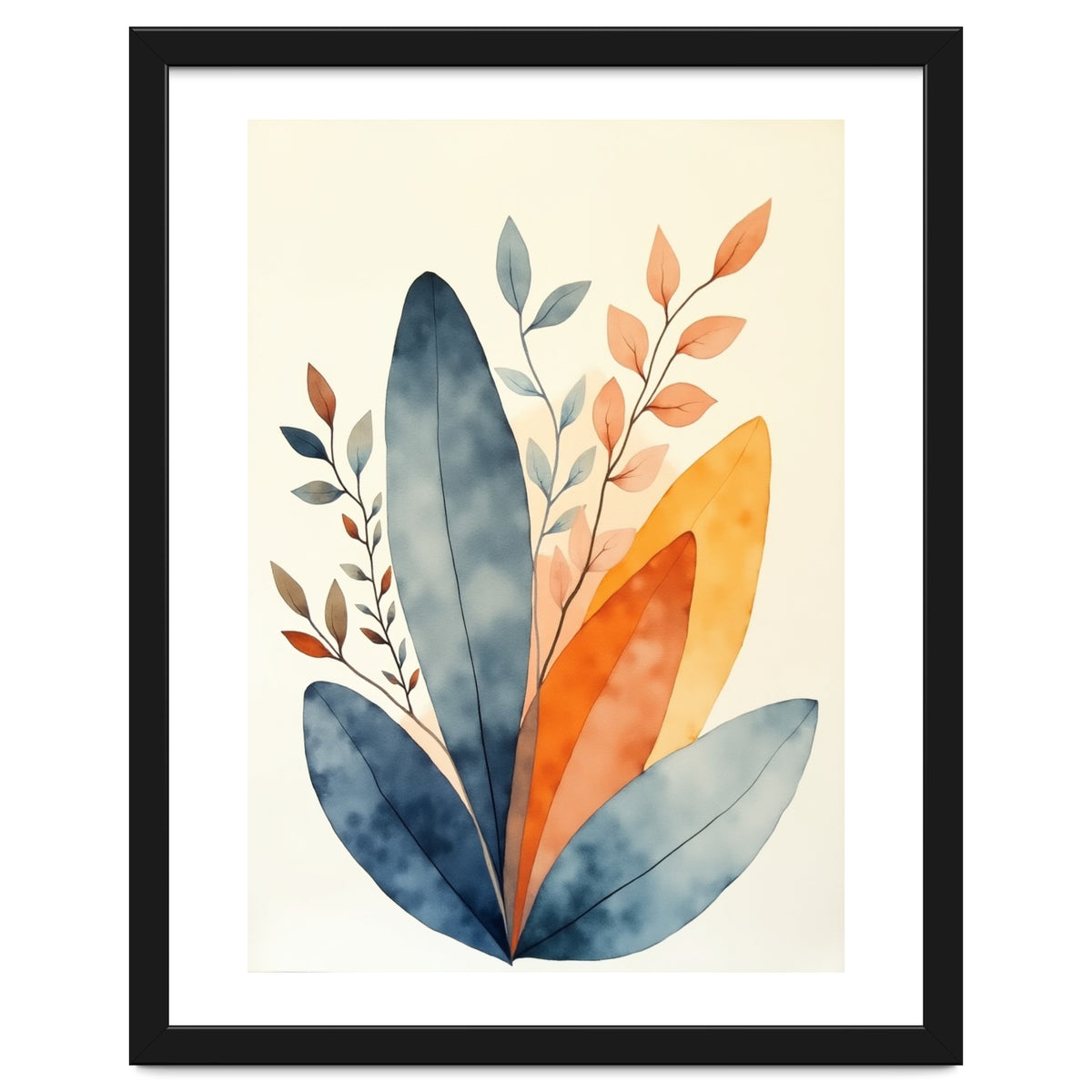 Modern Contemporary Art Flower