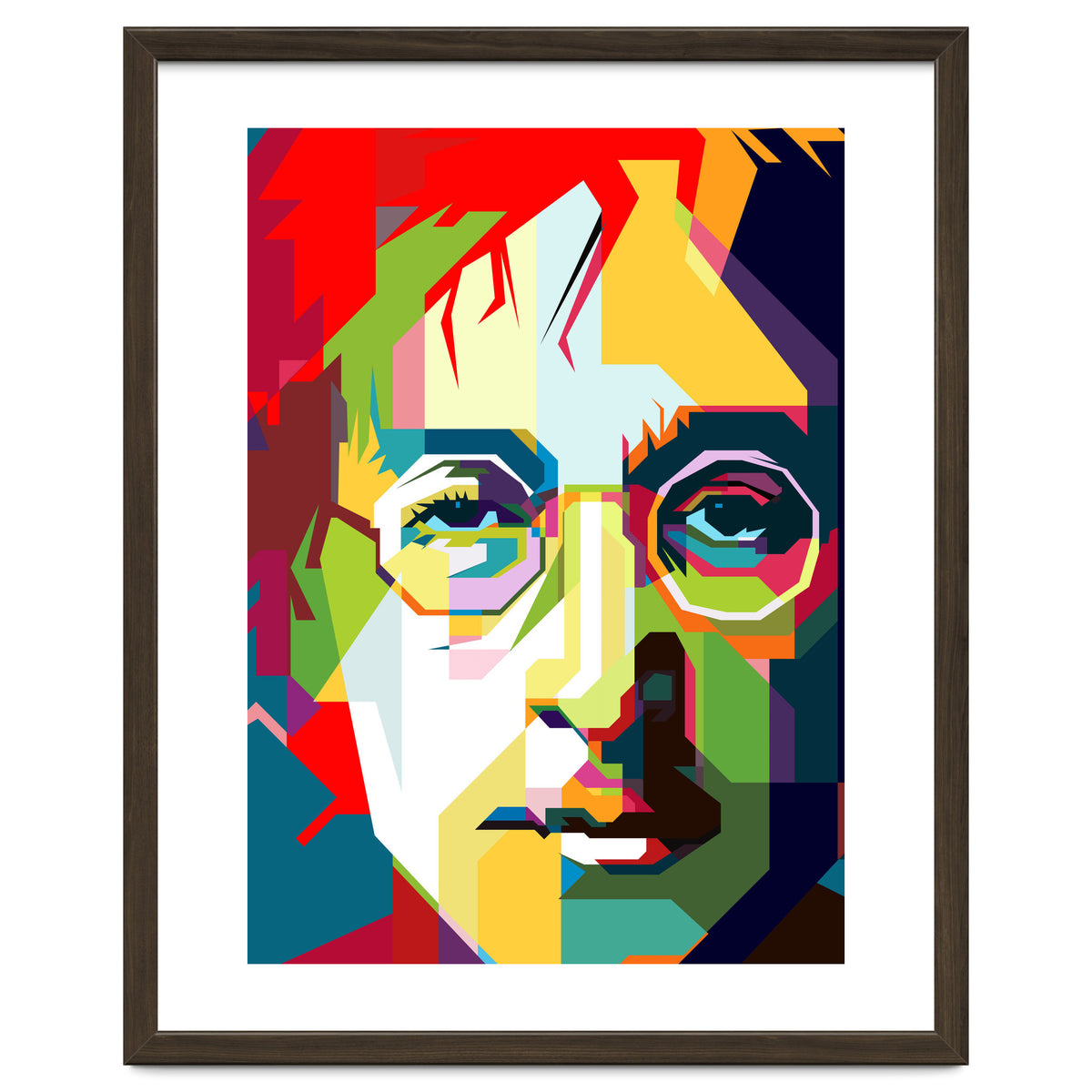 John Lennon Imagine Pop Art Wpap