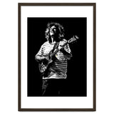 Pat Metheny American Jazz Guitarist Legend in Monochrome thumbnail