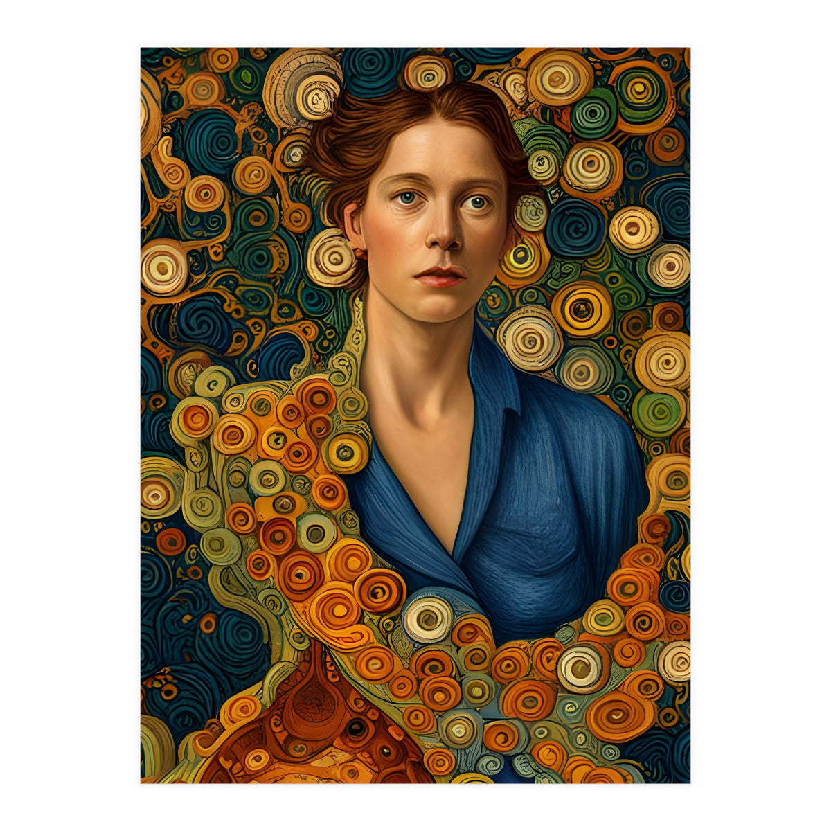 Artificial Masterworks - Klimt van Gogh (Print Only)