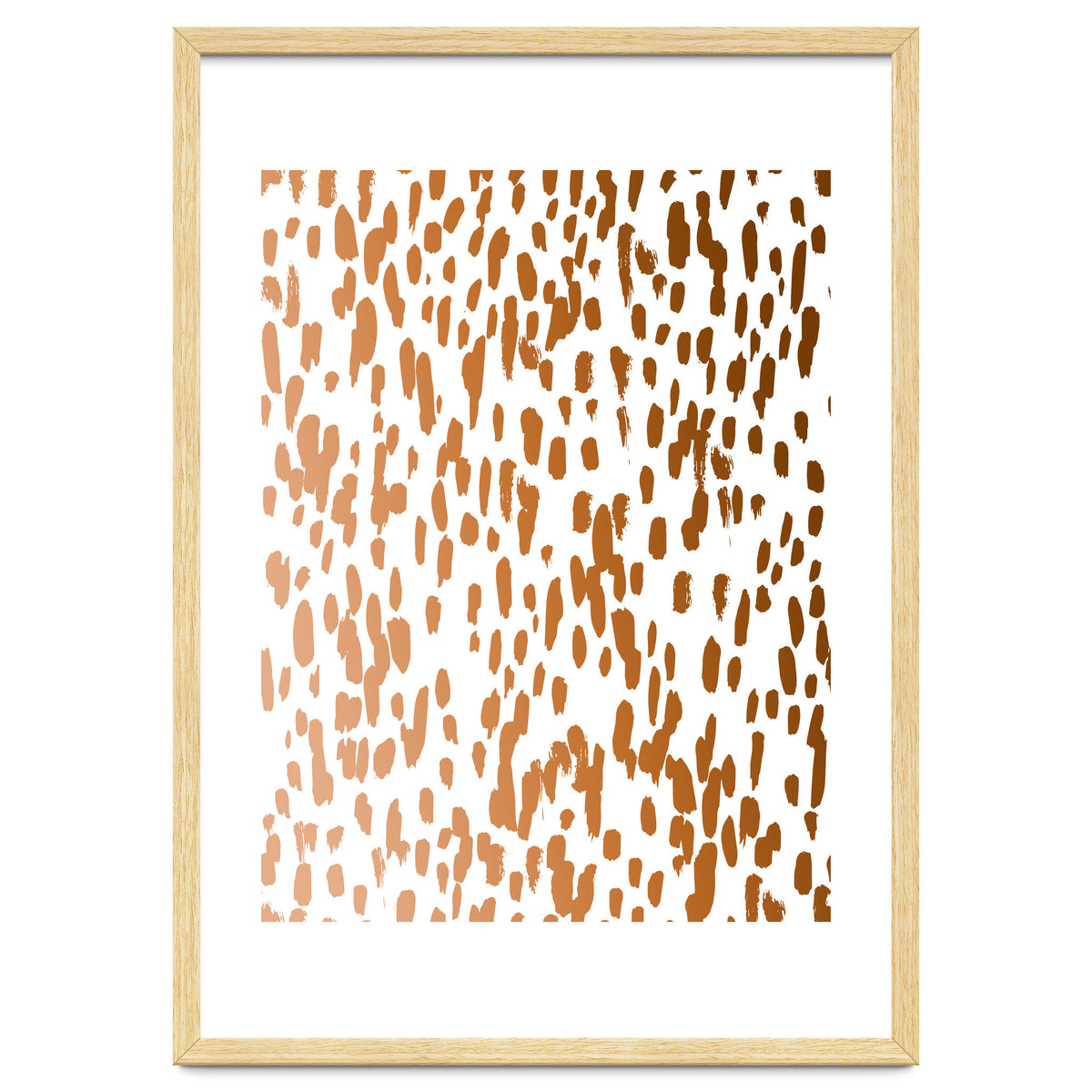 Copper Brushstrokes #society6 #decor #interiors