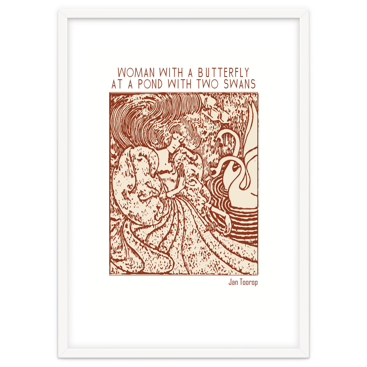 Woman With A Butterfly