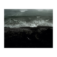 be - Ocean Wave - Black Beach (Print Only)