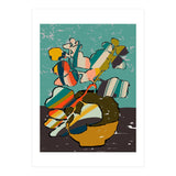 Colorful Eucalyptus Leaves (Print Only) thumbnail