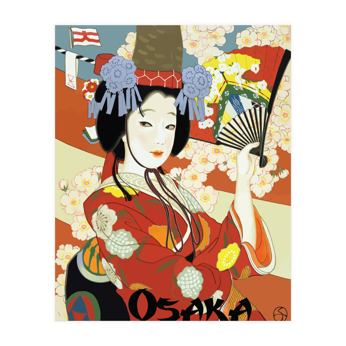 Osaka Lad, Japan (Print Only)