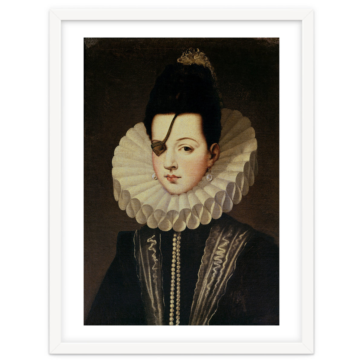 'Ana de Mendoza, Princess of Eboli', 16th century. ALONSO SANCHEZ COELLO. PASTRANA DUQUESA DE.