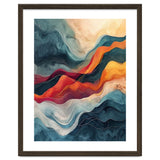 Abstract Flowing Mountain Landscape thumbnail