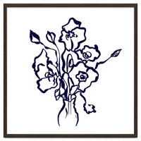 flowers line art