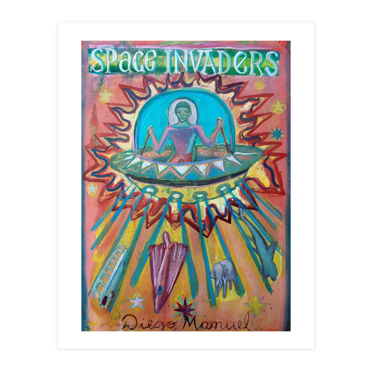 Space Invaders (Print Only)