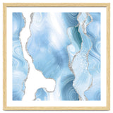 Blue & Silver Agate Glitter Texture 05 thumbnail