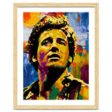 Bruce Springsteen Colorful abstract thumbnail