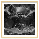Black Glitter Agate Texture 05 thumbnail