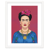 Frida Kahlo Portrait Illustration thumbnail