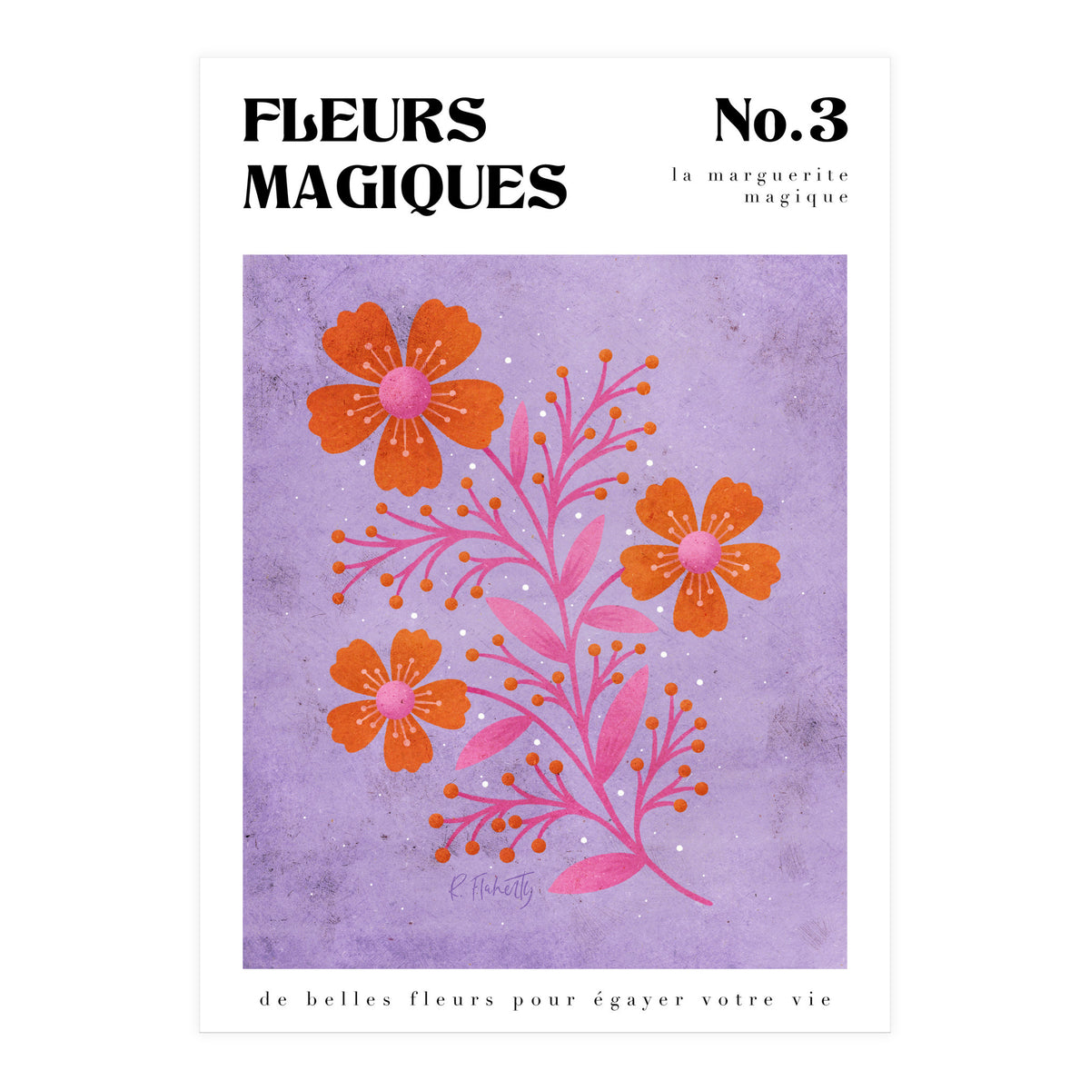 Magical Flowers No.3 Magic Daisy (Print Only)