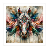 Ornate Horse Portrait (Print Only) thumbnail