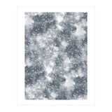 Abstract Winter Foggy Snow Gray White (Print Only) thumbnail