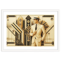 Gatsby Gentleman Art Deco Scene