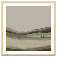 Muted Landscape oil painting