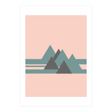 Peak Pink & Greys (Print Only) thumbnail