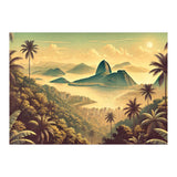 Vintage Brazil, Rio De Janeiro Tropics Poster (Print Only) thumbnail