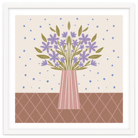 Flower Vase Mocha Mousse