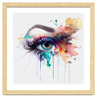 Watercolor Woman Eye #2