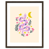 Lunar Snake  - lavander and cream thumbnail