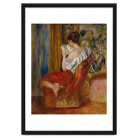 La liseuse-reading woman, around 1900. Oil on canvas, 56 x 46 cm.