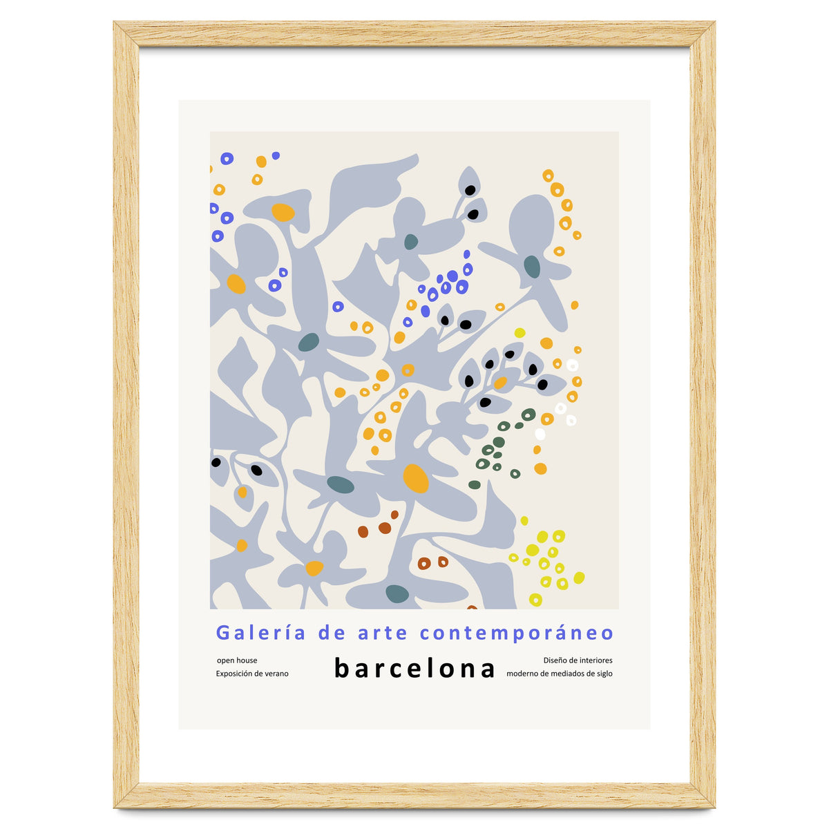 Contemporary art gallery Barcelona design and interior